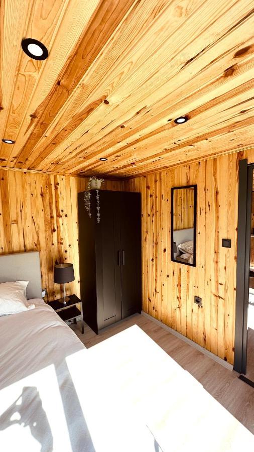 Luxe Tiny House Bij Het Leekstermeer Matsloot المظهر الخارجي الصورة